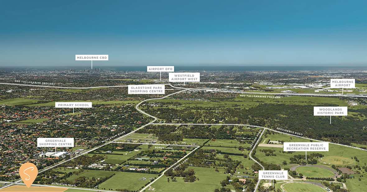 Somers Estate - Greenvale Aerial